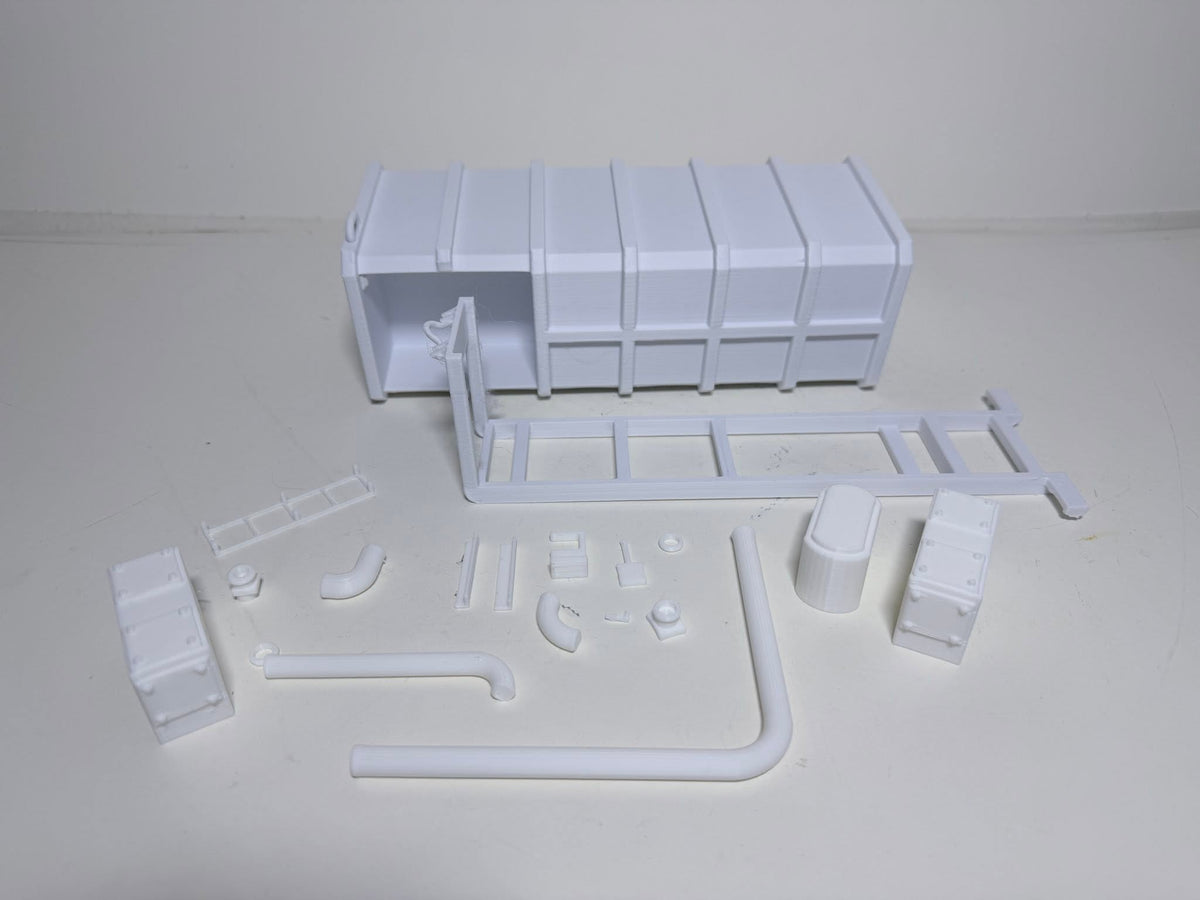 Bausatz 1:32 Gülle-Abrollbehälter – für landwirtschaftliche Dioramen