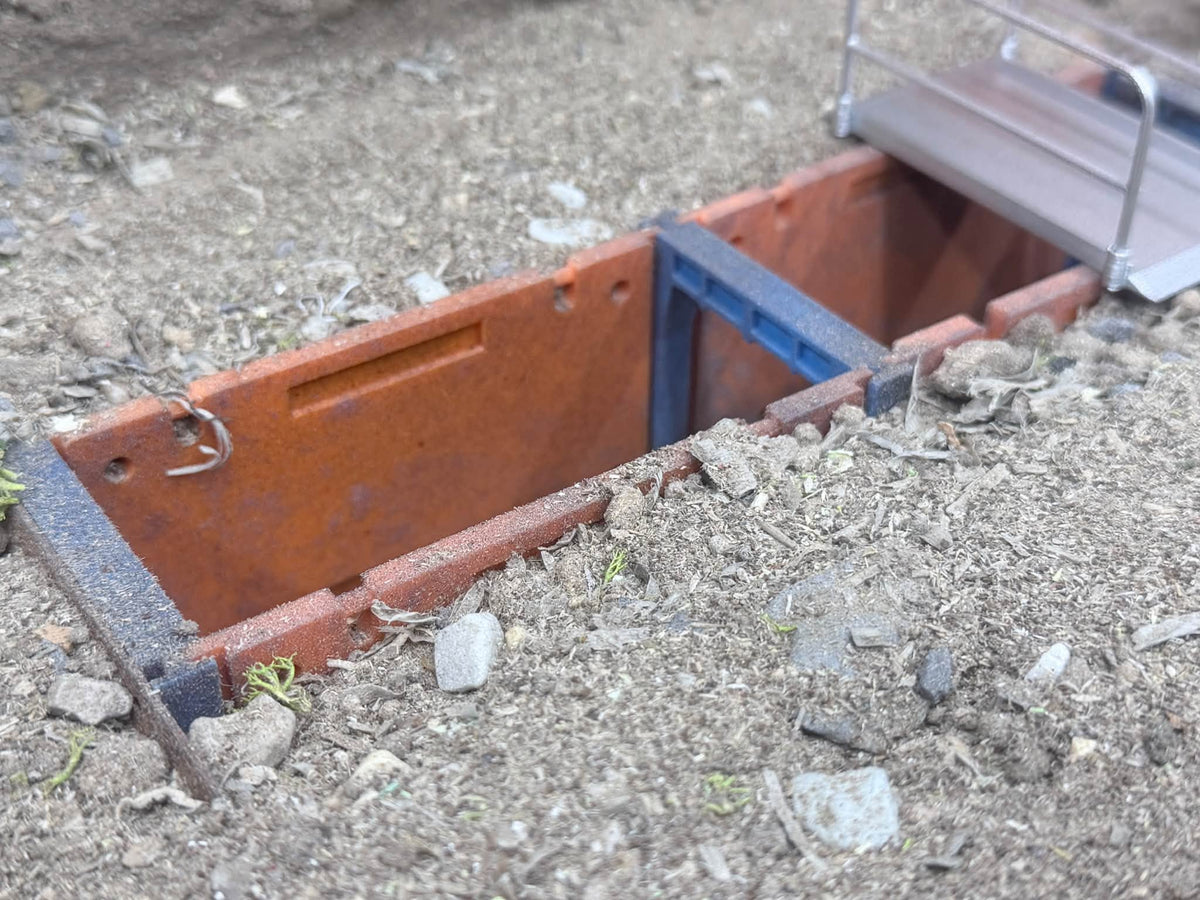 Bausatz 1:32 Grabenverbau inkl Brücke