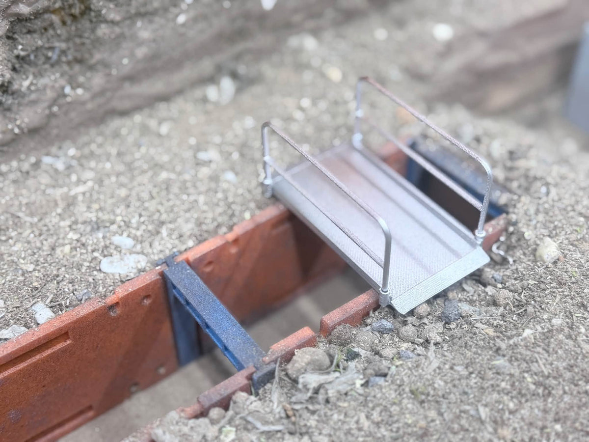 Bausatz 1:32 Grabenverbau inkl Brücke