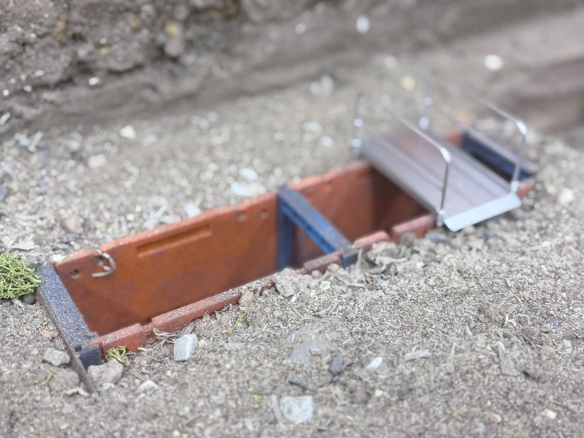 Bausatz 1:32 Grabenverbau inkl Brücke
