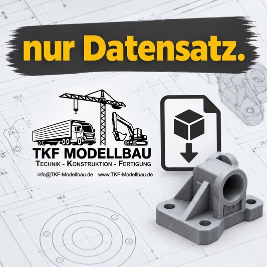 STL Datei 1:32 Absetzkipper mit 2 Containern